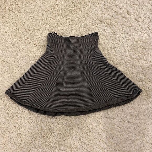 Zara Women's Knit Elastic Mini Skirt. Black/White. Medium. Dark Academia. Cute. - Picture 7 of 9